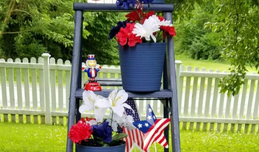 DIY Ladder Planter Listing Image