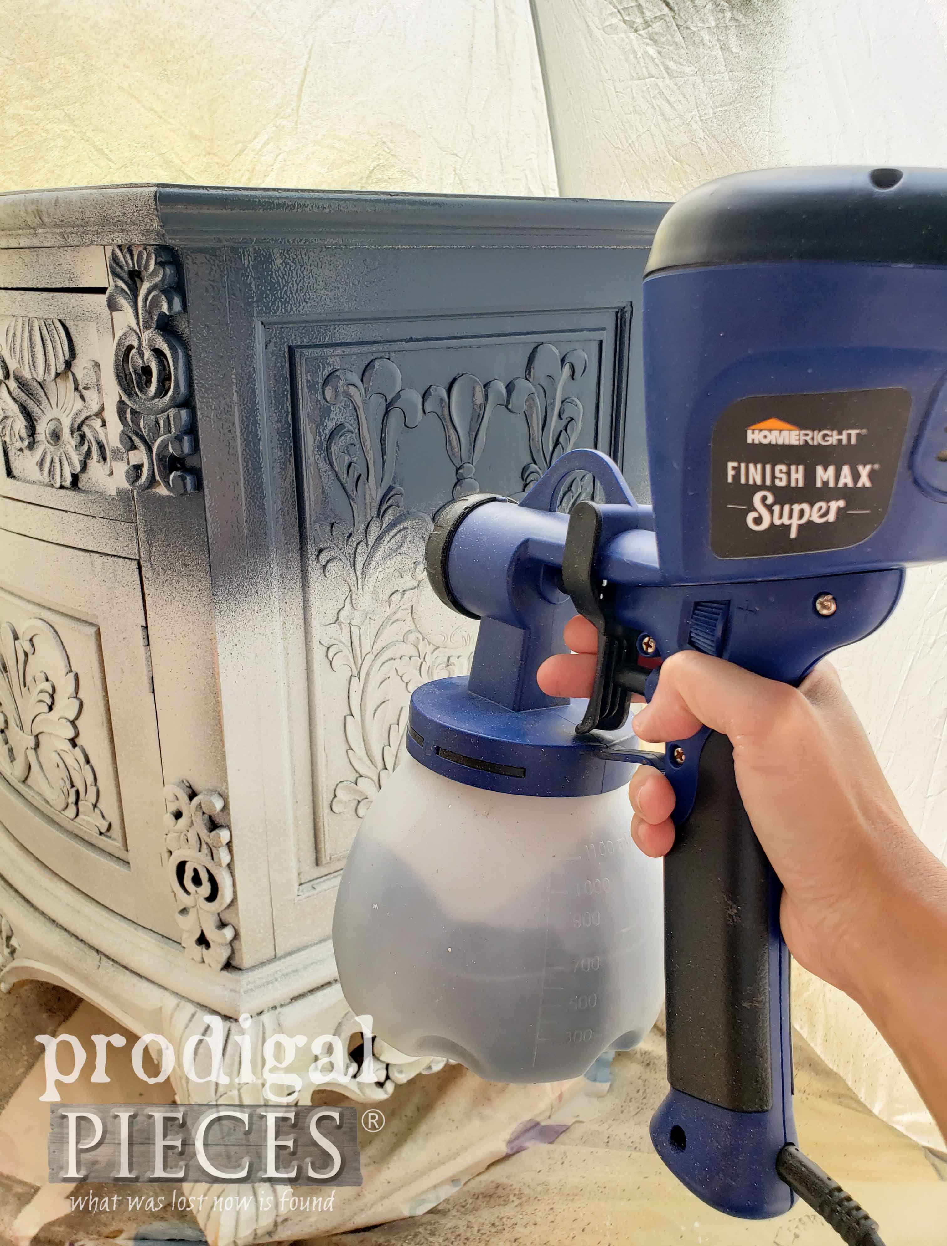 Quickly add a new look to old furniture pieces by applying a fresh coat of paint! Larissa with Prodigal Pieces has the simple details for this tutorial.Quickly add a new look to old furniture pieces by applying a fresh coat of paint! Larissa with Prodigal Pieces has the simple details for this tutorial.