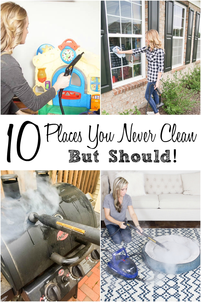 Top 10 Places to Clean in Your Home With a HomeRight Steam Cleaner
