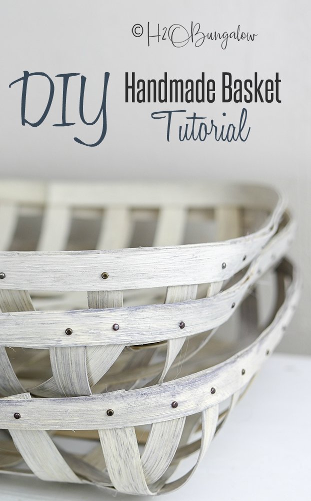 How to Make Handmade Baskets with Wooden Reeds and the HomeRight Super Finish Max Paint Sprayer