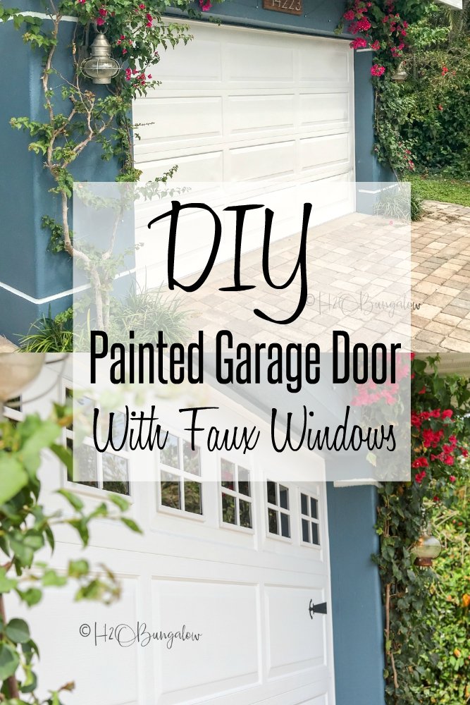 How to Paint a Garage Door and Create Handmade Faux Windows using a HomeRight Paint Sprayer