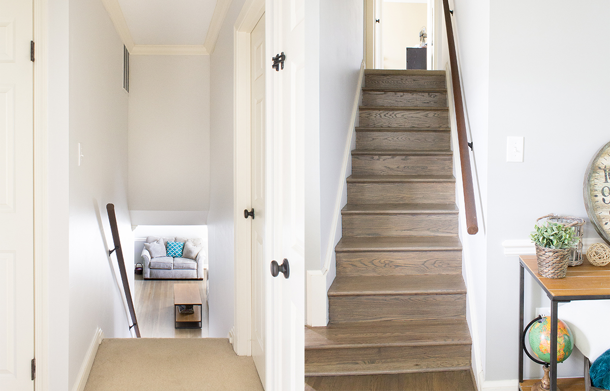 How to Paint a Tall Stairwell