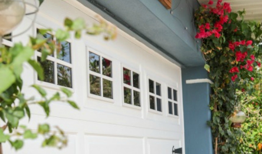 DIY Faux Garage Door Windows