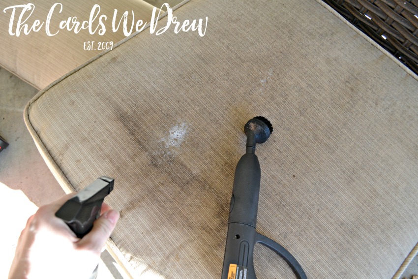 How To Clean Patio Cushions By The Cards We Drew - Patio Furniture Cushions Cleaner