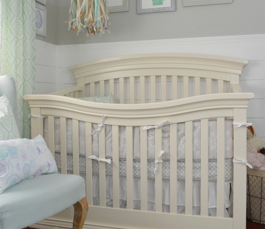 Chalk Painting a Crib with the Super Finish Max