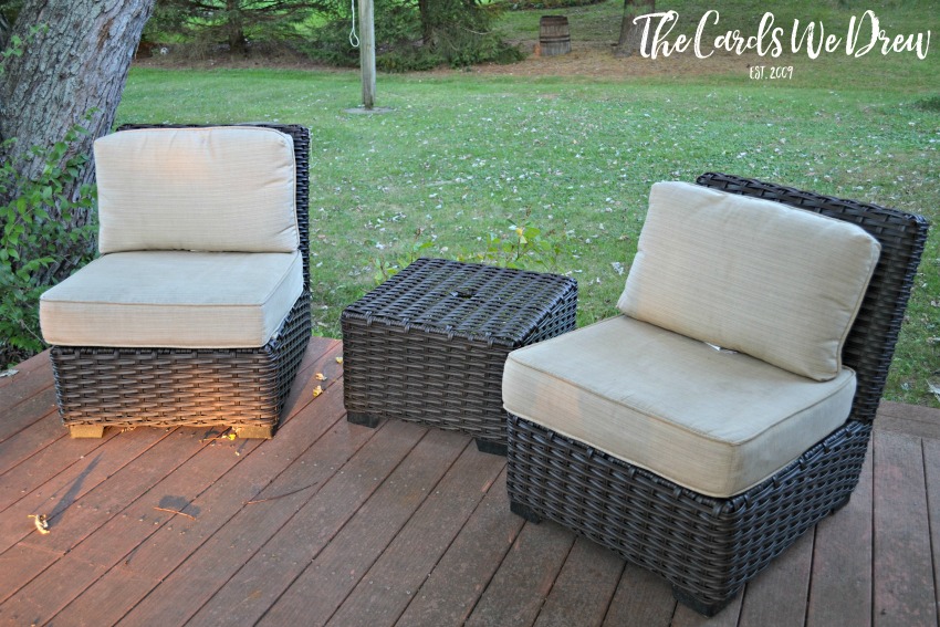 How To Clean Patio Cushions By The Cards We Drew - Patio Furniture Cushions Cleaner