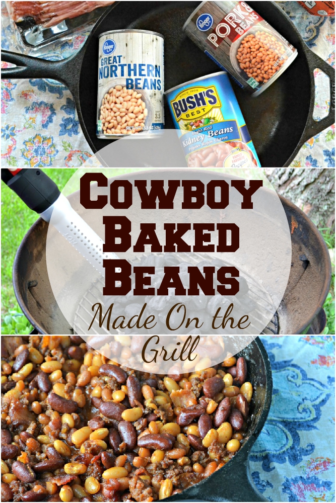Best Gourmet Bean Recipe Made on a Charcoal Grill Or Over the Fire