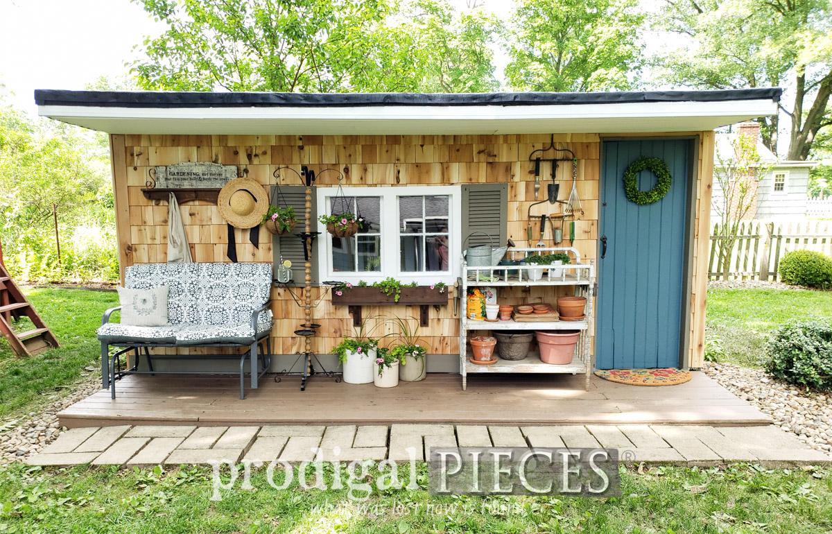 outdoor garden shed