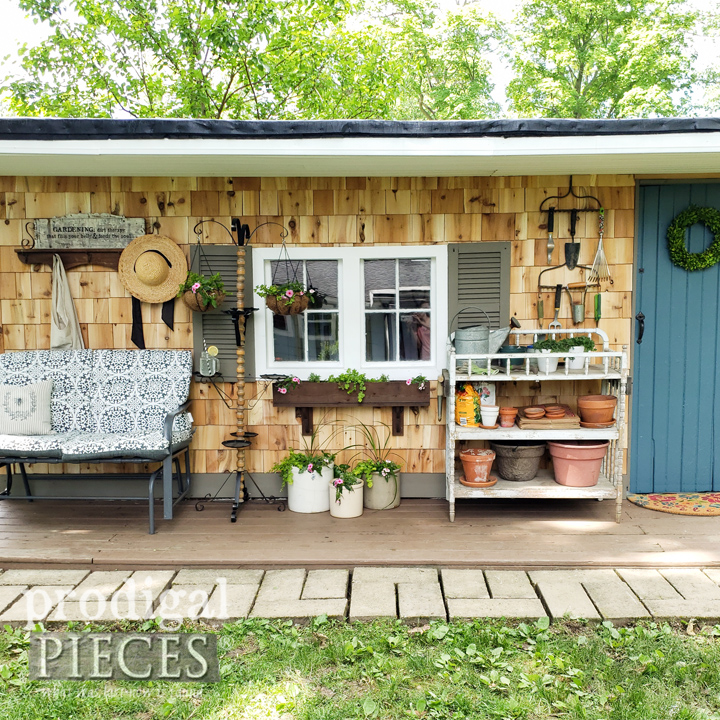 completed shed remodel