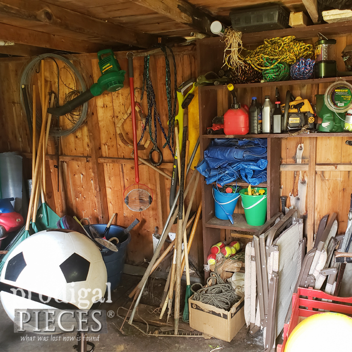 dirty shed interior