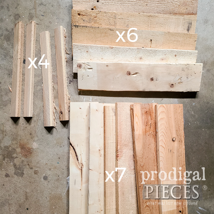 pallet pieces