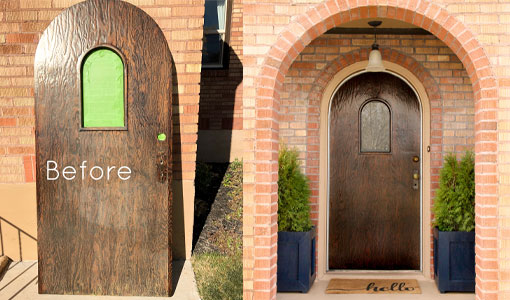 How to Refinish a Front Door