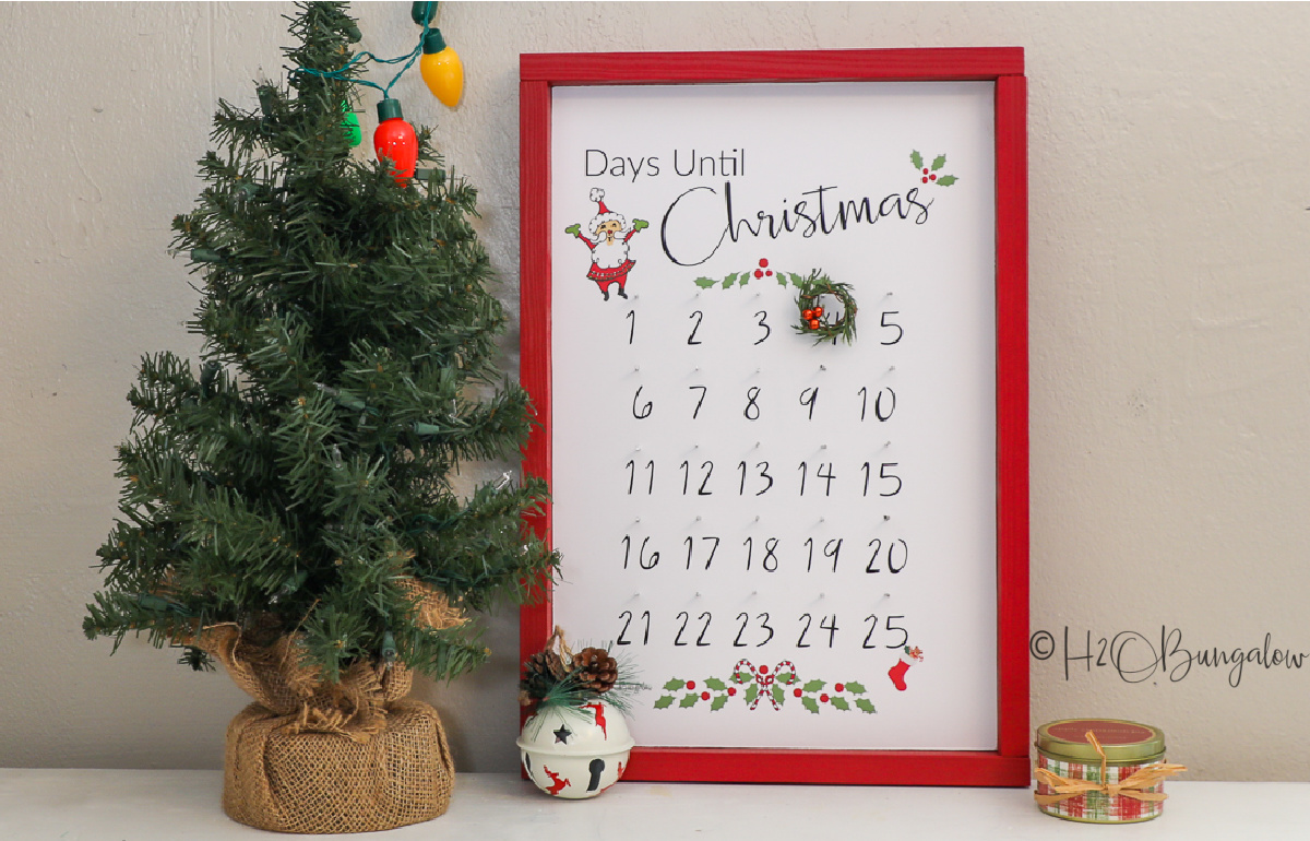 handmade advent calendar