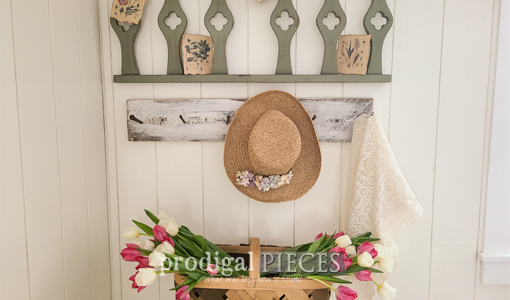 handmade spring decor wall art