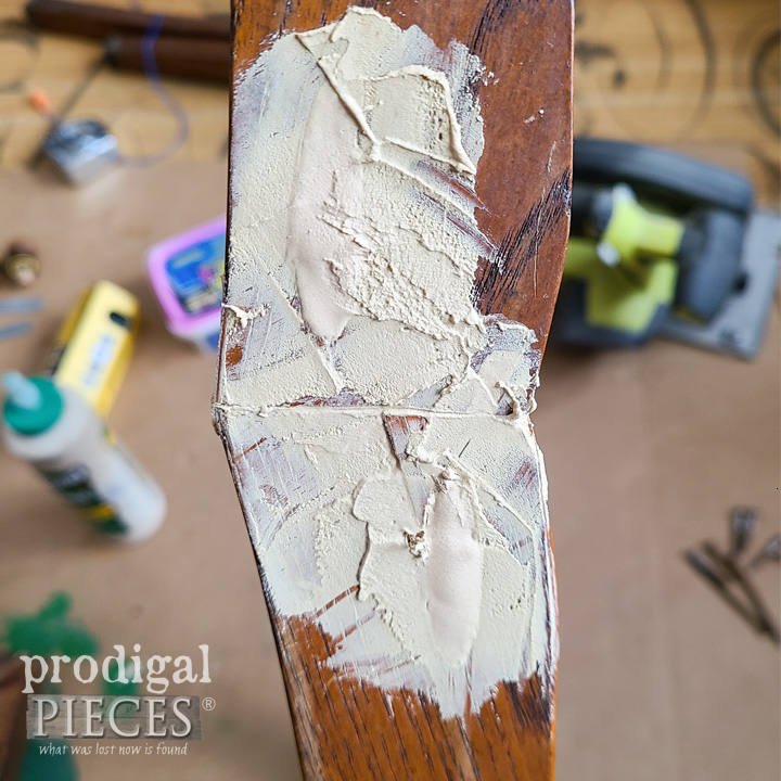 wood filler for chairs