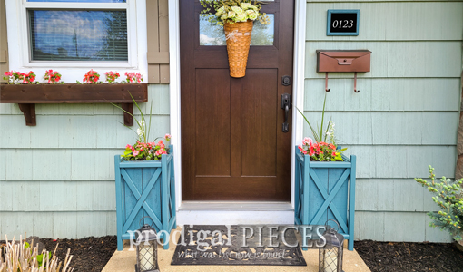 Updated Planters for Curb Appeal